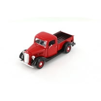 1937 Ford Pickup Truck, Red - Showcasts 73233/16DR - 1/24 Scale Diecast Model Car