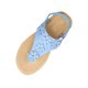 thumbnail image 1 of Sandalias Planas con Correas de Tobillo Floral Toe Post Espadrilles, Sandalias Planas de Mujer Toe Redondo Verano, 1 of 9