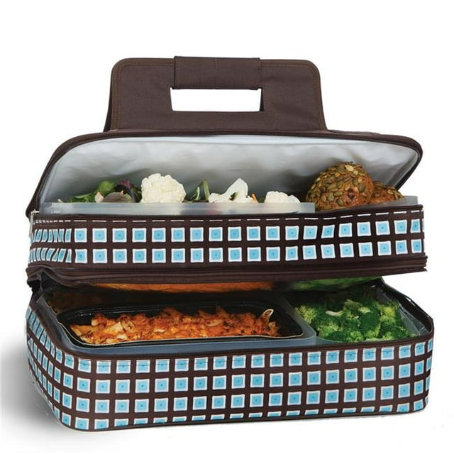 Entertainer Hot & Cold Food Carrier, Blue