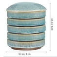 thumbnail image 2 of 1 Set 5 Layer Stackable Paint Mixing Tray Ceramic Watercolor Palette Stackable Paints Palette, 2 of 8