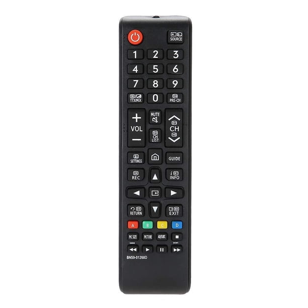 Controlador remoto de BN59-01268D Controlador de TV para Samsung TV UE40MU6120 UE40MU6122