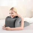 thumbnail image 3 of Kchsji Multi-Functional Ventilated Foam Lumbar Pillow - GERD Support, Comfortable Rest for Back, Neck, and Shoulder, Ideal for Bed, Couch, or Recliner, Breathable Foam for Optimal Comfort, 3 of 5