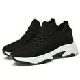 thumbnail image 2 of Kcodviy Semelles de Espadrilles pour Hommes d'Automne et d'Hiver Hommes Respirantes Chaussures de Randonnée d'Extérieur Étagère à Espadrilles pour Hommes Chaussures Montantes Randonnée Hommes Go Walk 5-Prized Espadrilles Espadrilles Chaussures, 2 of 9