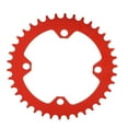 thumbnail image 1 of Plato único Ancho Estrecho, Plato Redondo, Dientes Positivos Negativos, aleación De Aluminio Para Bicicleta De Montaña, 1 of 7