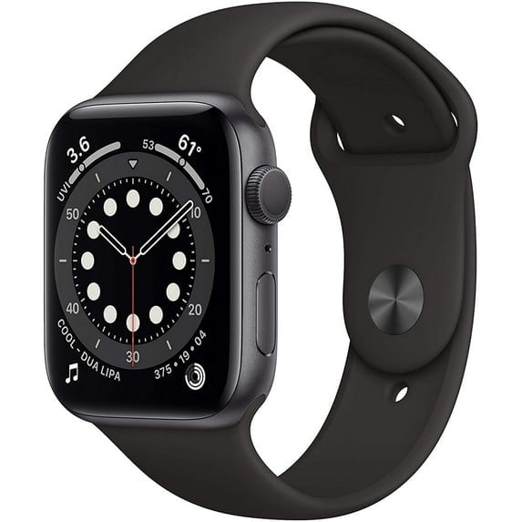Pre-Owned Apple Watch Series 6 (GPS, 40mm) - Space Gray Aluminum Case with Black Sport Band