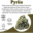thumbnail image 3 of Pyrite Crystal Raw Stones (2 Pieces), 3 of 5