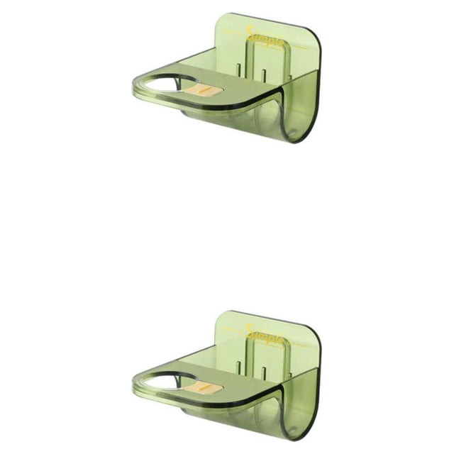 Bearachild Estante de almacenamiento para baño montado en la pared para el hogar, Hotel, oficina, dormitorio, cocina, inodoro, a mano, soporte Leonado 2Conjunto