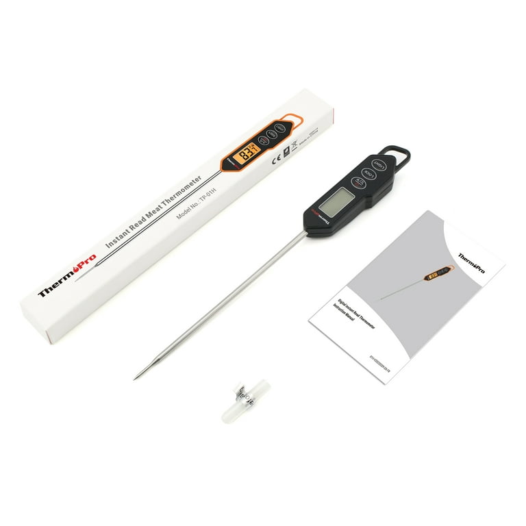 ThermoPro Digital Meat Thermometer for Cooking Instant Read Food Thermometer  with Probe and Backlight for Oil Deep Fry Smoker BBQ Grill Kitchen Candy -  Yahoo Shopping