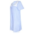 thumbnail image 6 of JEFFRICO House Dresses for Women with Pockets - Lightweight Breathable Short Sleeve Muumuu & Nightgowns - Snap Front Housecoat and Dusters for Women, 6 of 7