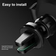 thumbnail image 6 of Walbest IN Car 10W Qi Wireless Car Charger Phone Holder For Apple 11 12 Pro Max, 6 of 7