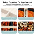 thumbnail image 3 of Owl Travel Portable Square Decorative Box with Necklace Holder and Jewelry Organizer - Ideal for Rings, Earrings, Necklaces, Bracelets - Suitable for Girls and Women, 3 of 6