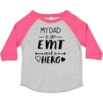 thumbnail image 3 of Inktastic My Dad is an EMT and a Hero Boys or Girls Toddler T-Shirt, 3 of 5