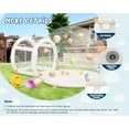 thumbnail image 5 of Jocisland 13ft Bubble House with Tunnel and Balloons, PVC Inflatable Balloon House with 750W Air Blower and 650W Air Pump for Party, Wedding, 5 of 8