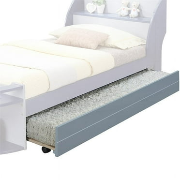 ACME Neptune II Gray Trundle Bed with 30623 Design