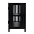 thumbnail image 3 of Butler Specialty Company Worthington 35.5 in. W Iron and Glass Chest - Black, 3 of 6