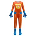 thumbnail image 1 of Clearance Mono SuperKitties para niños con máscara disfraz de gato para Halloween, 1 of 4