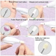 thumbnail image 3 of Professional Portable Electric Nail Drill, Acrylic Nail Kit, Gel Rose Red, 3 of 5