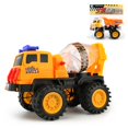 thumbnail image 1 of Children‘s Scooter Plastic Engineering Vehicle Toy Mixing Excavator Toys (Random Body Color), 1 of 10