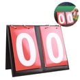 thumbnail image 2 of Tabletop Flip Scoreboard 2/4 Digit Portable Flip Sports Scoreboard Score Counter Scorekeeper for Table Tennis Basketball Football Baseball Vollyball, 2 of 4