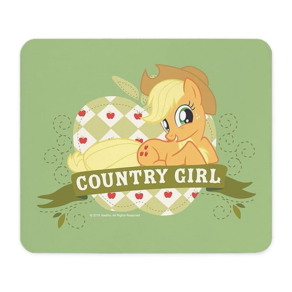 CafePress - MLP Applejack Country Girl Mousepad - Non-slip Rubber Mousepad, Gaming Mouse Pad