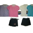 thumbnail image 2 of Girls's Sizes 4/5/6/6X Denim Embroidered Skortalls 2-PC Sets. * 2 Units Set Pack *, 2 of 2