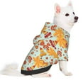thumbnail image 2 of Haiem Hearts And Autumn Leaves for Winter Dog Hoodie Sweatshirts with Pockets Warm Dog Clothes for Small Dogs Chihuahua-X-Large, 2 of 7