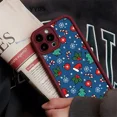 thumbnail image 3 of Funda de teléfono de Año Nuevo de Navidad para IPhone 16, 14, 13, 15, 12 Mini, 11 Pro Max, X, 7, 8 Plus, protección de lente de cámara, cubierta de silicona suave, 3 of 5