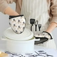thumbnail image 6 of Rocae Hippos Driving A Car for Mini Oven Mitts Rubber Oven Glove, Kitchen Mittens, Cute Cooking Mitts,5.9"x5.9", 6 of 7