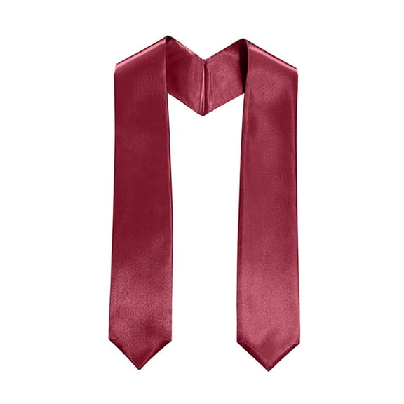 Ruanlalo Unisex Adult Plain Graduation Stole 72 Inch Class of 2026 Graduation Sash for Academic Choral Events Accessories