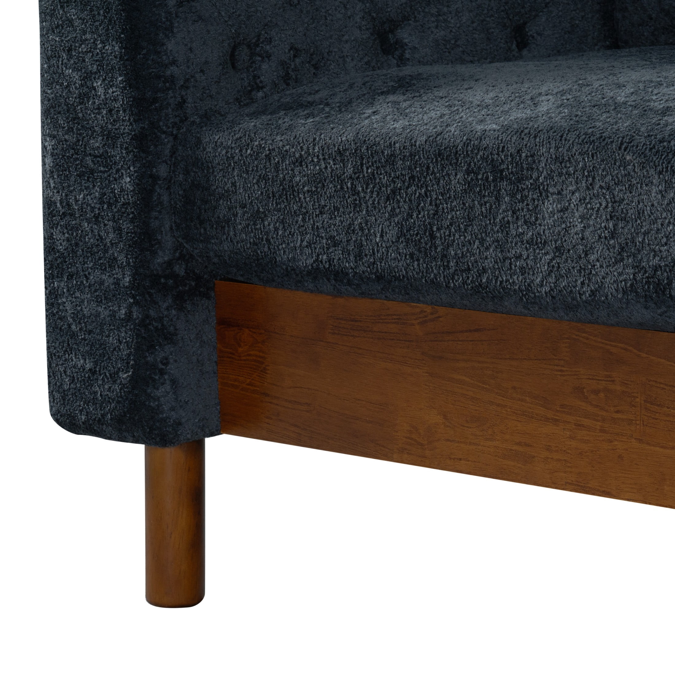 Christopher Knight Home 78" Modern Sofa with Chenille Upholstery, Tufted Pillow Back, 3 Seats, Blue
