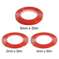 thumbnail image 3 of 2mm/3mm/5mm x 30m Phone Repair Adhesive Tape LCD Screen Repair Sticker Double Sided for Cell Phone Tablet, 3 of 4