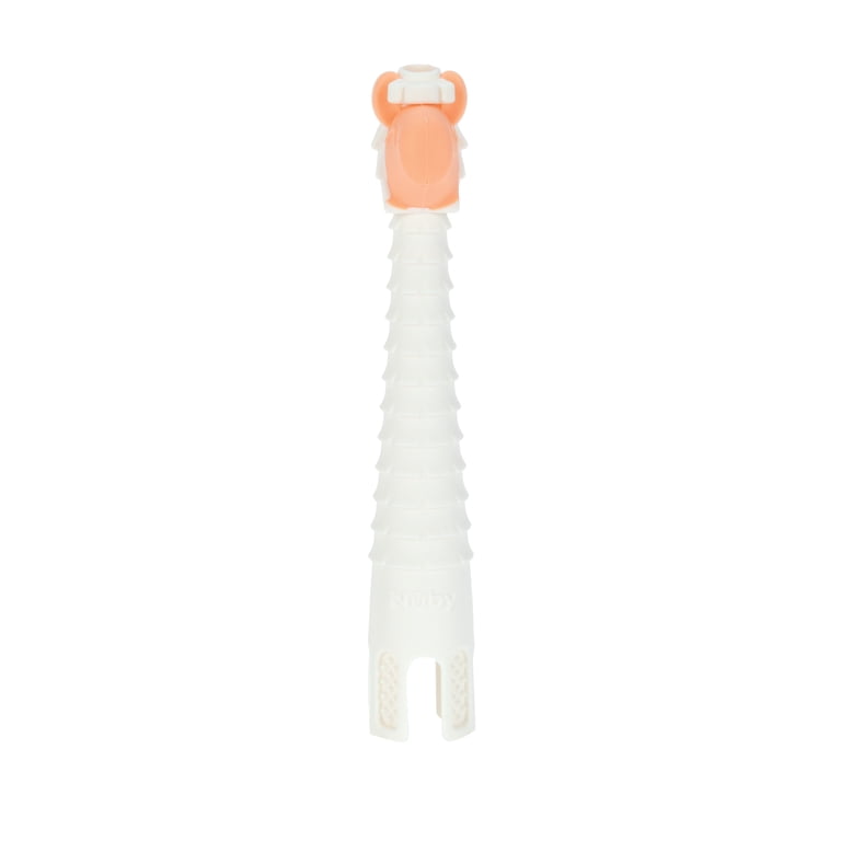 Silicone Sensory Tube Teethers Pack of 2 with Animal Shapes photo 2