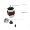 thumbnail image 3 of Manual Coffee Grinder with Conical Burr - Adjustable Stainless Steel Hand Crank Grinder for French Press, Espresso, Travel Camping, 3 of 9