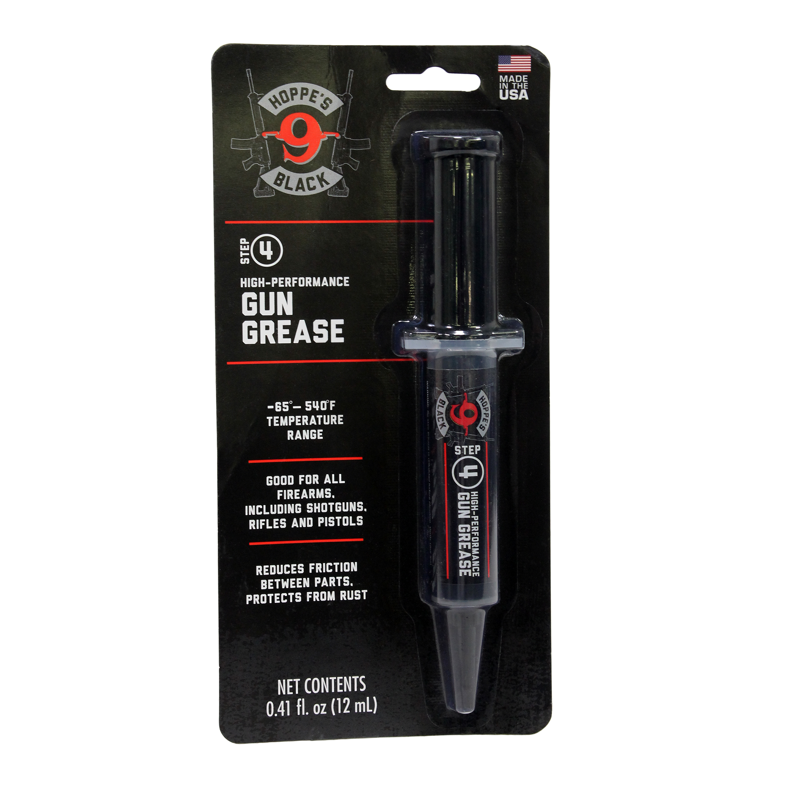 Black Gun Grease 12 cc Syringe