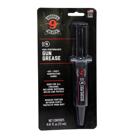 Black Gun Grease 12 cc Syringe (Best Gun Lubricating Oil)
