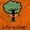 Tennessee Orange, variant on Golf Club Ball Tree Unlucky Caddy Men's Big & Tall Crewneck Graphic Tee Brisco Brands 3X