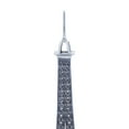 thumbnail image 5 of 16" x 42" Silver Aluminum Metal Eiffel Tower Sculpture, by DecMode, 5 of 11