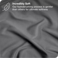 thumbnail image 3 of Bare Home Ultra-Soft Stretchy Sheet Set - Premium 1800 Collection - Deep Pockets - 4 Piece - Full, Gray, 3 of 8