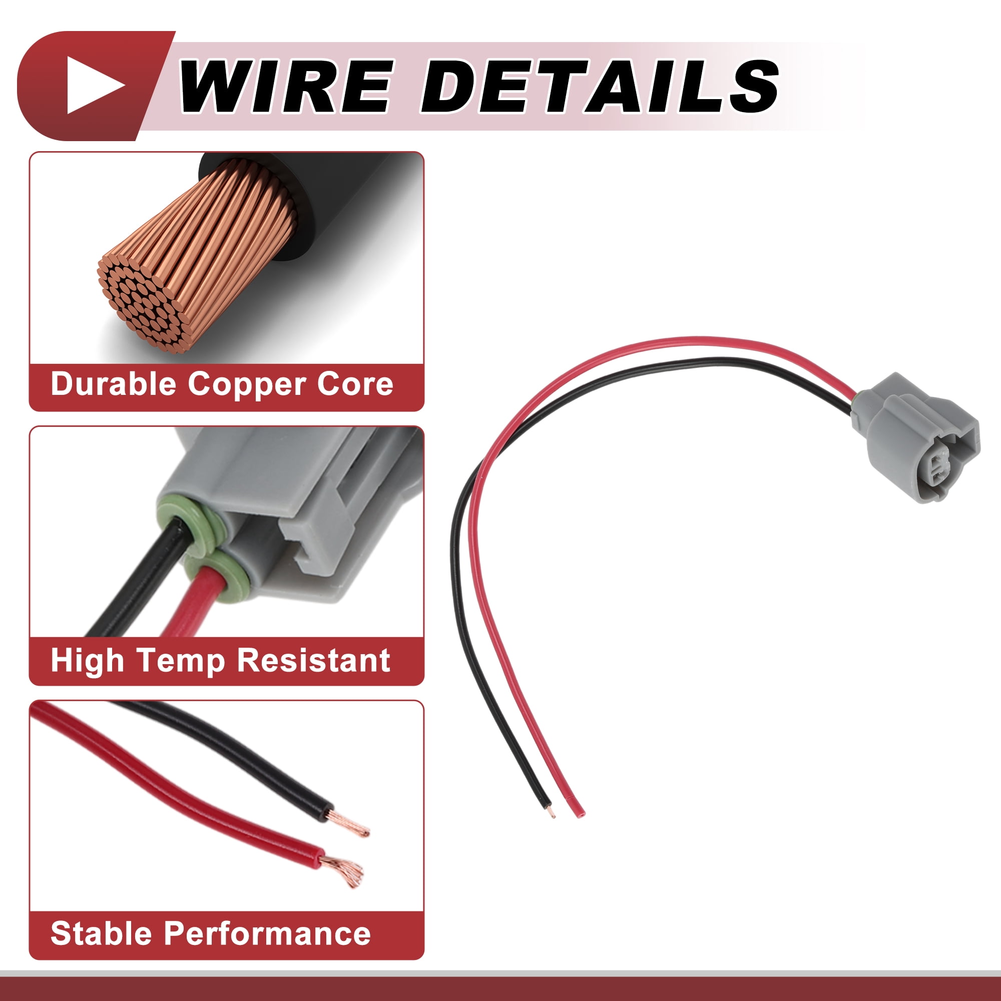 Unique Bargains Turn Signal Light Socket Wiring for Mazda 3 2003-2006 No.S09A51064