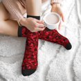 thumbnail image 7 of Rose Petals Funny Socks For Men & Women-Gifts For Golfing,Hunting,Camping,Hiking,Skiing,Reading,Sports and more, 7 of 7