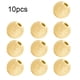 thumbnail image 4 of 10 piezas de cuentas de bola redondas, cuentas espaciadoras plateadas plateadas, suministros de joyería hechos a mano, accesorios para hacer Ropa, zapatos y accesorios Miscelánea Color dorado 8MM Qarigey AP010775-12B, 4 of 6