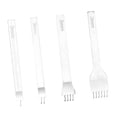 thumbnail image 2 of Punchos de costura de cuero 4x 1 2 4 6 herramientas de punta de punta de acero inoxidable suministros de bricolaje portátiles prácticos cosidas para 3 mm, 2 of 8