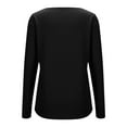 thumbnail image 5 of AherBiu Long Sleeve Tops for Women Casual Loose T Shirts Pullover Crewneck Basic Layer Top Tees Blouse, 5 of 7