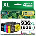 thumbnail image 1 of Cartuchos de tinta E-Z Ink 936XL 936e 936 para impresoras HP, 1 of 8