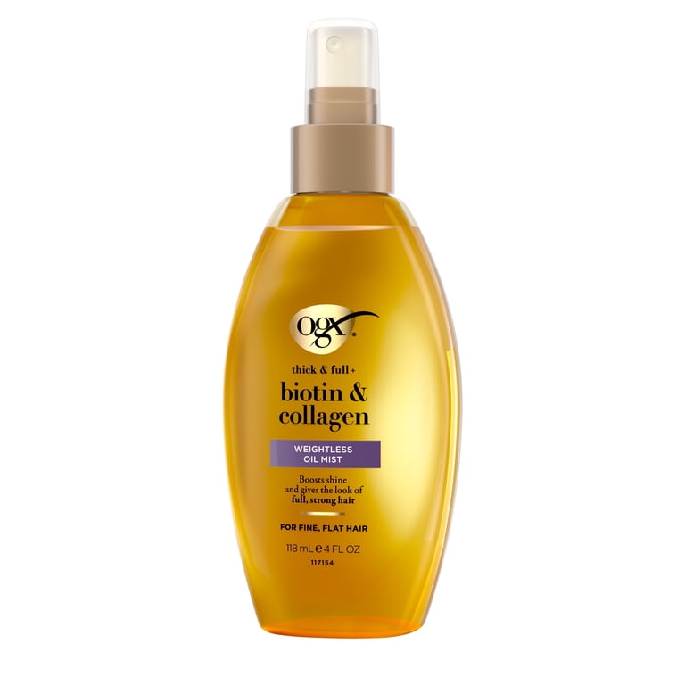 Thick & Full Biotin & Collagen Weightless Hydrating Oil Mist, 4 fl