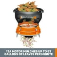 thumbnail image 4 of Worx WG430 13 Amp Electric Leaf Mulcher, 4 of 6