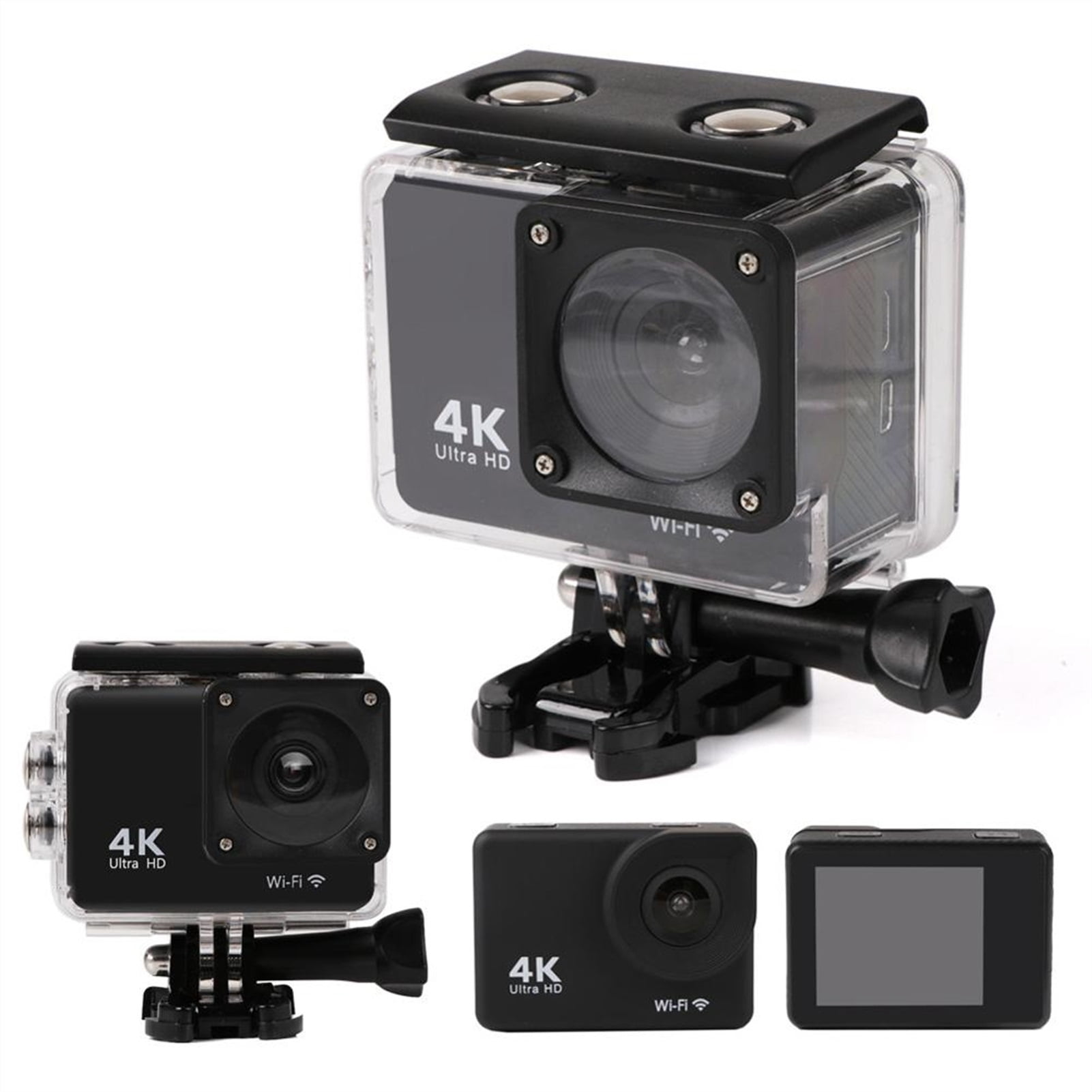 2.0" 170° Sports Cameras, Action Camera Ultra HD, 4K / 25fps WiFi Underwater Waterproof Camera, Helmet Video Recording Cameras ,Wide USe