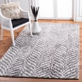 thumbnail image 2 of SAFAVIEH Restoration Vintage Delmar Abstract Area Rug, Grey/Ivory, 4' x 6', 2 of 8