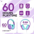 thumbnail image 4 of Auriculares Bluetooth JoySpark Kids Lightweight Purple, 4 of 7