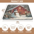 thumbnail image 4 of WOBOGO Elegant Snowman Baby Playmats Extra Large Waterproof Rollable Activity Pads for Toddlers 50×50inch, 4 of 7